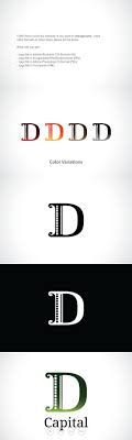 Letter D Logo Template Logo Templates Lettering Letter Logo