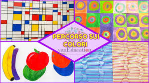 Colori primari e colori secondari. Percorso Sui Colori Arte Disegno E Immagine Vaneducation Youtube