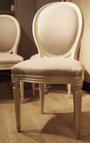Annonce chez selency by brocante lab. Six Chaises Medaillon De Style Louis Xvi Paul Bert Serpette