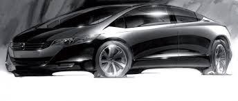 Honda Fcev Concept Preview Sketch Car Body Design Honda Car Design Sketch Automotive Design