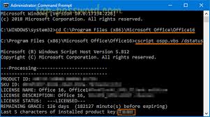 If you purchased office 365 (the office subscription package from microsoft) then you already have office 2019. How To Remove License Product Key For Office 2019 2016 2013 Password Recovery