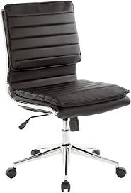 Find something for every room in the house online. Office Star Faux Leather Armless Mid Back Managers Chair With Chrome Base Black Chair Office Star Reclining Office Chair
