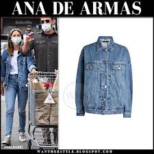 Reinvigorate your everyday style with fresh new pieces from ming wang knits. Ana De Armas In Denim Jacket And Jeans In La On June 5 I Want Her Style What Celebrities Wore And Where To Buy It Celebrity Style