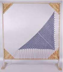 How To Build A Lace Blocking Frame Lace Knitting Patterns Knitting Tutorial Knitting Blocking