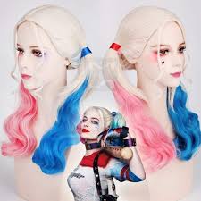 Amazon.co.jp: Eileen Harley Quinzel Cosplay Wig, Heat Resistant Wig,  Disguise Wig, Anime Wig, Cultural Festival : Hobbies