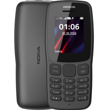 Nokia 106 (Black / Charcoal), создано искусственным интеллектом