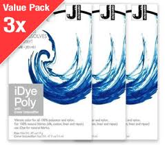 idye poly blue 3x value pack