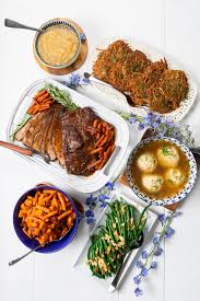 Chef Prepared Hanukkah Meal Nugget Markets Daily Dish Produk