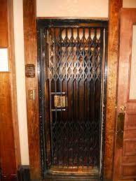 Day 213 Otis Gate Our Otis Elevator Is Installed With Its Own Gate To Protect The Attendant And Guests Who Are Riding Glass Elevator Elevation Double Deck