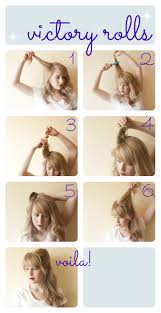 How To Victory Rolls Tutorial The Layer Rockabilly Hair Psychobilly Hair Hair Styles