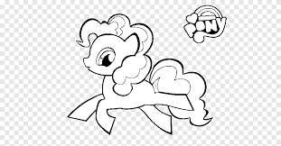 Melukis dan mewarnai/coloring my little pony family: Pinkie Pie My Little Pony Coloring Book Colouring Pages My Little Pony Love Angle Png Pngegg