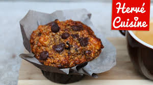 Gros Muffins Healthy Chocolat Banane Noisettes 2 Oeufs 1 Yaourt Grec De 150 G 50 G De Pepites De Chocolat Noir Recette Recette Healthy Muffin Banane Chocolat