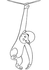 Image Result For Curious George Hanging Curious George Coloring Pages Coloring Books Cartoon Coloring Pages