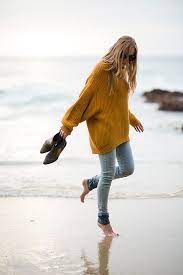 Mustard Beaches Eat Sleep Wear Oversized Sweater Trend Sweater Trends Fashion