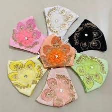This free face mask pattern features a removable filter pocket so you can change the filter and wash the mask. Embroidery Face Mask Design Face Mask Manufacturer From Surat