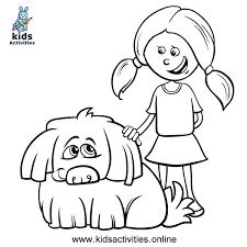 Monkey printable coloring pages with free printable monkey for kids. Free Printable Coloring Pages For Girls Kids Activities