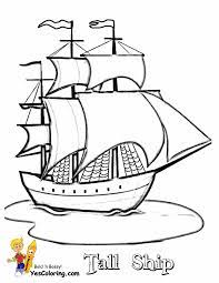 The san felipe is typical of the largest warships built around the end of the 17th century to protect spain's colonial interests in the americas, and to safeguard the long and hazardous passage back to spanish ports. Sky High Tall Ships Coloring Pages Sailing 26 Free Full Rigged
