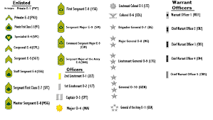 The U S Army Ranks Army Ranks Military Ranks Warrant Officer
