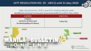 Guevarra on sunday said placing back the national capital region (ncr) under the more stringent enhanced community quarantine (ecq) as suggested by several groups of medical frontliners would result in workers dying of hunger. Metro Manila Laguna Cebu City Will Be Placed Under Modified Ecq Until May 31 Youtube