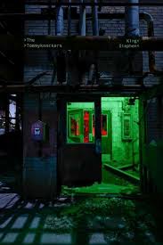 Grunge Green Light Urban Photography Urban Photography Urban Landscape Cyberpunk City