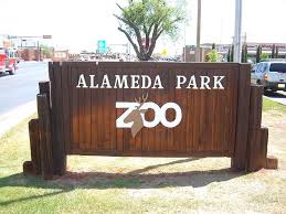 File Alameda Park Zoo Sign Jpg Wikipedia The Free Encyclopedia Travel New Mexico New Mexico Land Of Enchantment