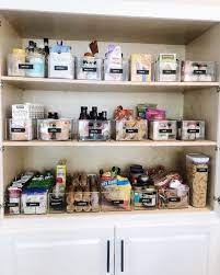 Deep Pantry No Problem Getminimized Created Makeshift Drawers Using Our Deep Bins To Accommodate The Space Brilliant