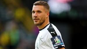 The website contains a statistic about the performance data of the player. Podolski Leaves Vissel Kobe