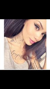 Side Neck Tattoo Side Neck Tattoo Neck Tattoos Women Girl Neck Tattoos