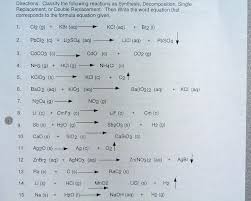 Types of chemical reactions worksheet answer key, chemical reaction. Combustion Reactions Worksheet With Answers Printable Worksheets And Activities For Teachers Parents Tutors And Homeschool Families