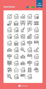 Download Real Estate Icon Pack Available In Svg Png Eps Ai Icon Fonts Real Estate Icons Real Estate Logo Brand Style Guide