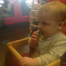 Yumming it up with maki for the baby #thetinydominator