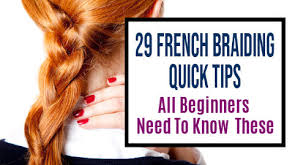 Start off with hair in the front of your head, as it's easier to control. 29 Tips For French Braiding Your Own Hair