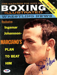 Ingemar Johansson & Tom McNeeley Autographed Boxing Illustrated Magazine  Cover "To John" PSA/DNA #S47543