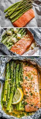 Adding a marinade is a common way to infuse the fish with extra flavor. Baked Salmon In Foil Packs With Asparagus And Garlic Butter Sauce Best Salmon Recipe Eatwell101