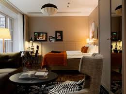 Warm Colours And Trendy Details At Hotel Scandic Grand Central In Stockholm Hotel Interiors Home And Living Boutique Hotel Stockholm