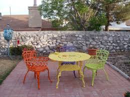 You will find cast iron tubs and cooking pans and wrought iron patio furniture, for example. Pin By Charity Harvey On When I Get A House Patio Furniture Redo Painted Garden Furniture Cast Iron Patio Furniture