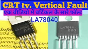 Check spelling or type a new query. Crt Tv All Vertical Fault Ic La78040 Youtube
