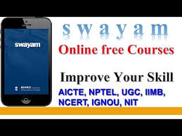 Free Online Courses Learn With Swayam Mobail App Youtube In 2020 Free Online Courses Online Courses Online