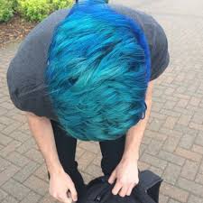 The achievement of a certain blue shade depends on your starting natural or bleached hair color. Pin On Men S Hair Colors