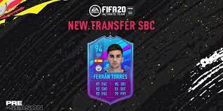 91 prime icon fernando torres player review! Fifa 20 Pre Season Sbc How To Unlock Ferran Torres In Ultimate Team