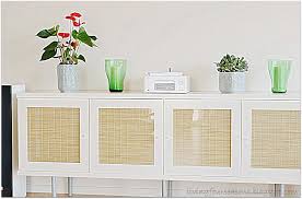 Ikea Bonde Sideboard I Own This And Like The Idea Of Adding Some Interest To The Frosted Glass Doors For My Dining Room It S Home Furniture Home Decor Home