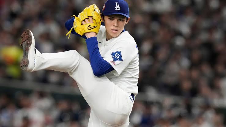Dodgers' Roki Sasaki throws 3 powerful but erratic innings in  pressure-packed MLB debut | NEWS10 ABC
