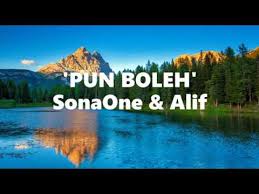 Sonaone ini sebagai review bagi kamu sebelum membeli kaset asli yang resmi atau cd original lagu tersebut, atau kamu juga bisa mendownloadnya di official itunes alif, untuk mendukung alif pun boleh feat. Sonaone Alif Pun Boleh