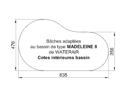 Madeleine 8 Waterair Piscines