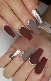 Pick any that suits your personality the best and bring out the best in you. Try These Fashionable Nail Ideas That Ll Boost Your Fall Mood Matte Nails Design Matte Nail Art Fall Acrylic Nails
