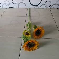 Kantong plastik (warna kuning dan hijau) 2. Tifan Florist Bunga Matahari Plastik Artificial Order Facebook