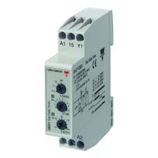 Geya timer relay has led indicators to monitor time relay operation. Carlo Gavazzi Automation Components Timers