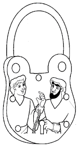 Paul And Silas In The Prison Sunday School Coloring Pages Bible Crafts Bible School Crafts