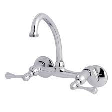 All parts of a kingston brass faucet are warranted to the original retail purchaser to be free from defects in material and workmanship for a the same parts diagram is printed as a part of installation instructions, again without the legend. Kingston Brass Ks374c 6 Inch Adjustable Center Wall Mount Laundry Faucet Kingstonbrass Com