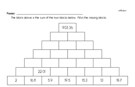 All worksheets are pdf documents with the answers on the 2nd page. Math Puzzle Worksheets For Kids In 1st To 6th Grades Edhelper Com